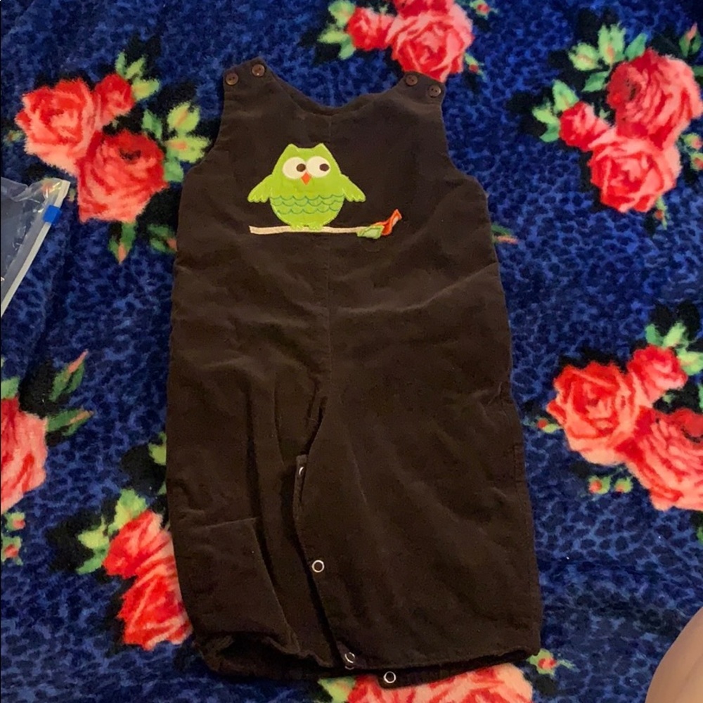 Brown owl corduroy longalls